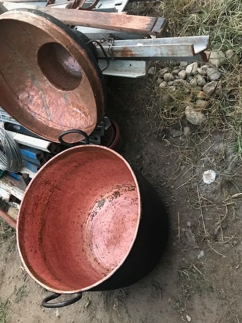 Cazan cupru tradițional 90L