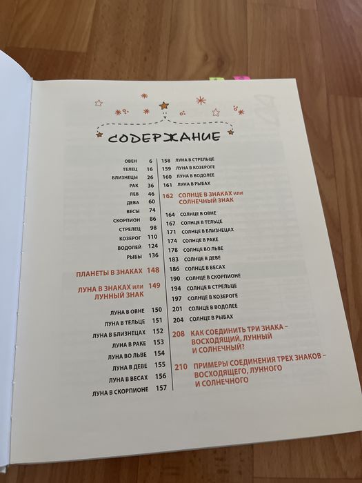 Книга Знаки зодиака подарки с неба