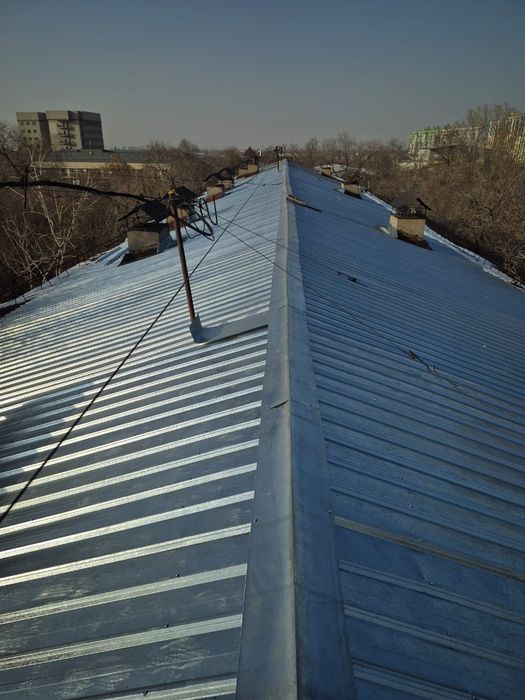 Ремонт крыши, устранение протечк