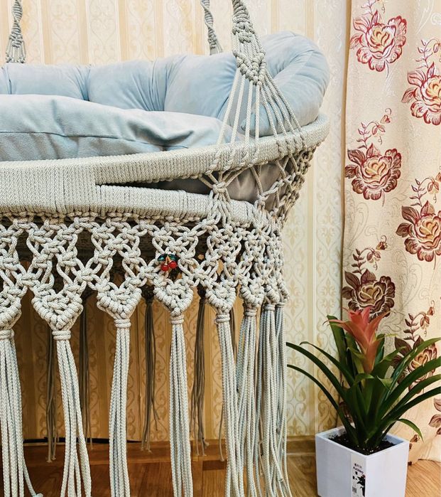 Гамак качеля ручная работа