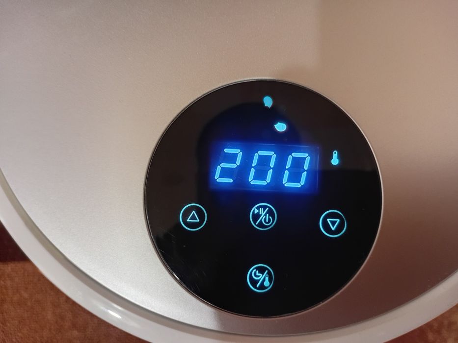 Фритюрник без мазнина Star-Light Airfryer DAFB-1509WH, 900W, 1.5 л, Control Digital, LED дисплей, Сваляем кош, Защита от прегряване Бял air fryer