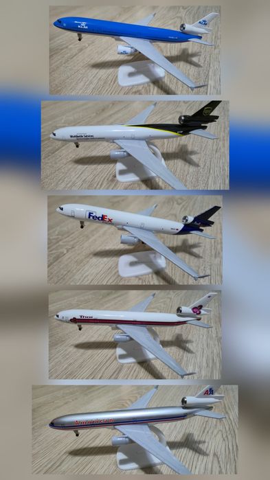 Модели самолетлв железные 20 см