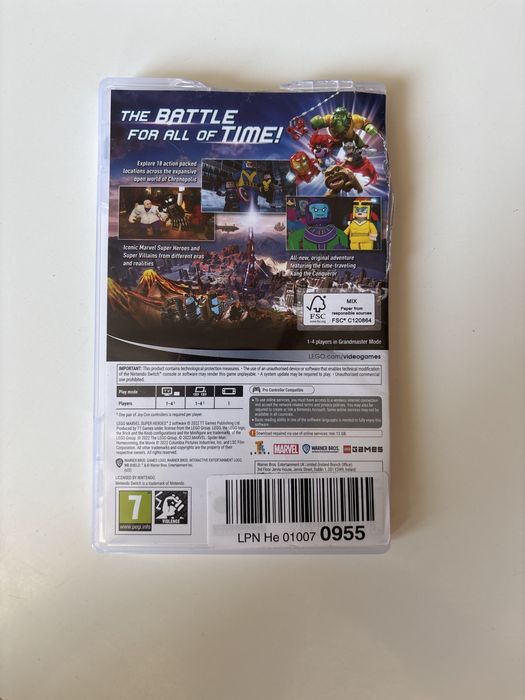 Marvel super heroes 2 nintendo switch само код