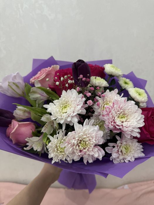 Букет цветов за 5к