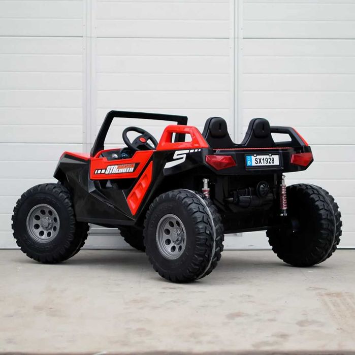 UTV electric pentru 4 copii, Kinderauto BJX1928 24V 14Ah , 500W Red