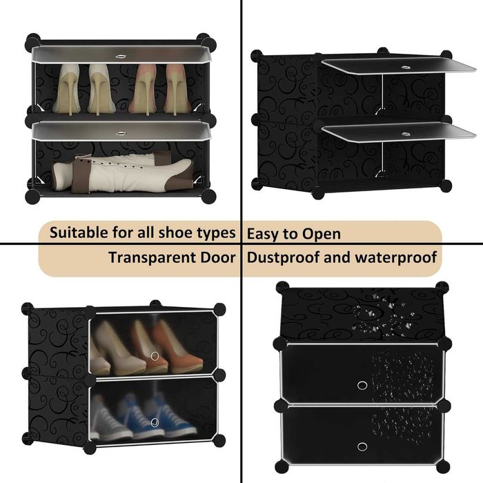 ПРОМОЦИЯ Модулен шкаф за обувки, 10 части – HOMIDEC FY-DE-XG09100110