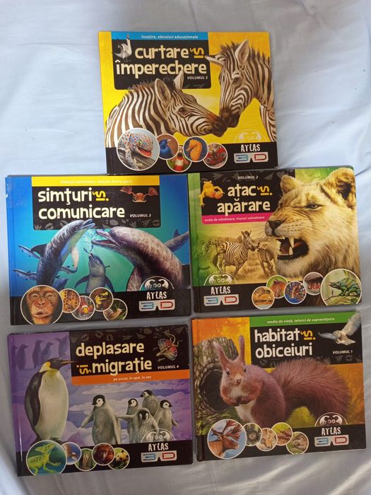 Vând enciclopedii educative 3D
