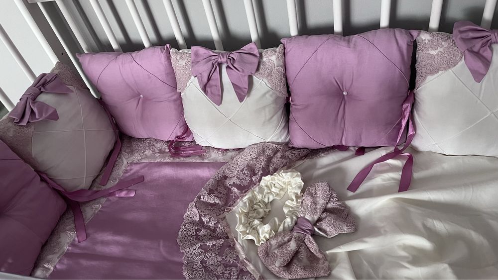 Бортики в детскую кроватку