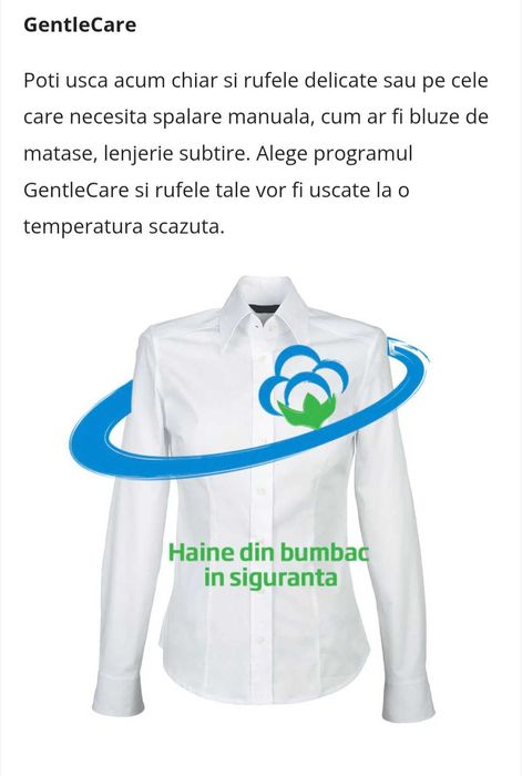 Uscator de rufe Beko