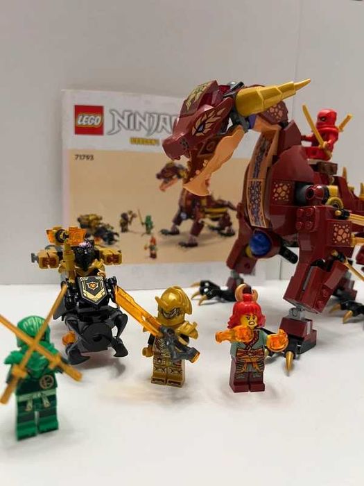 Set LEGO Ninjago – dragon mare + 5 minifigurine, complet cu instrucțiuni. 71793