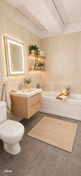 Apartament 2 camere, 62.05 mp, zona Bucium