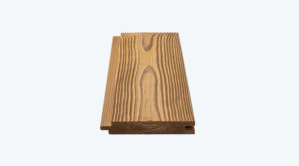 Lambriu termotrat pin nordic periat / antichizat