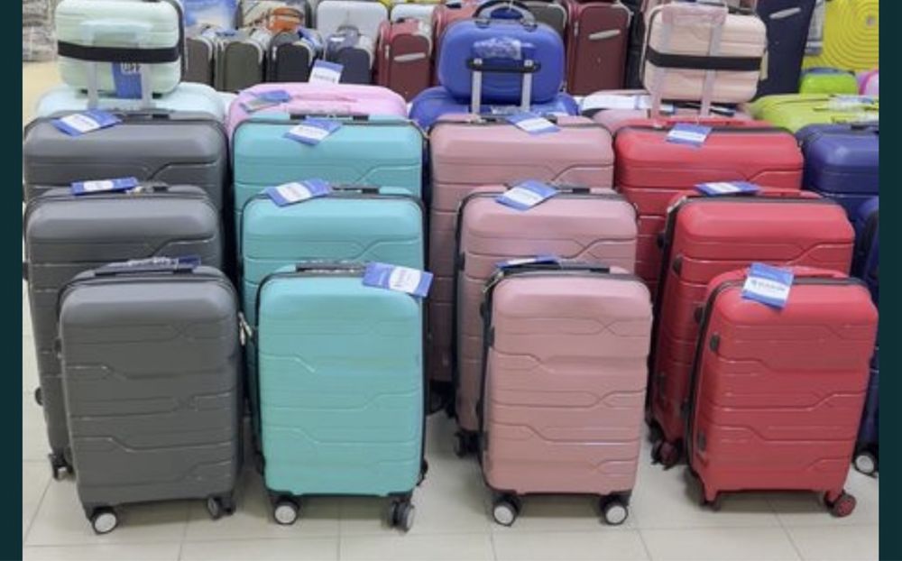 Пътнически куфар за ръчен багаж 55х40х20см 4ри колела 360°