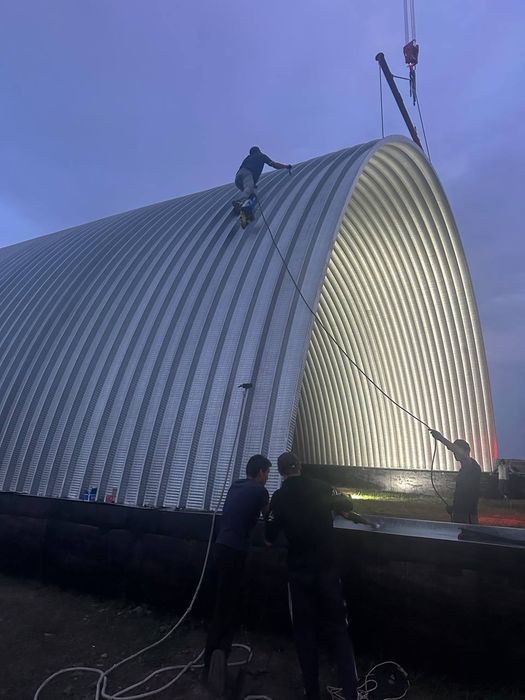 Ангар бескаркасный