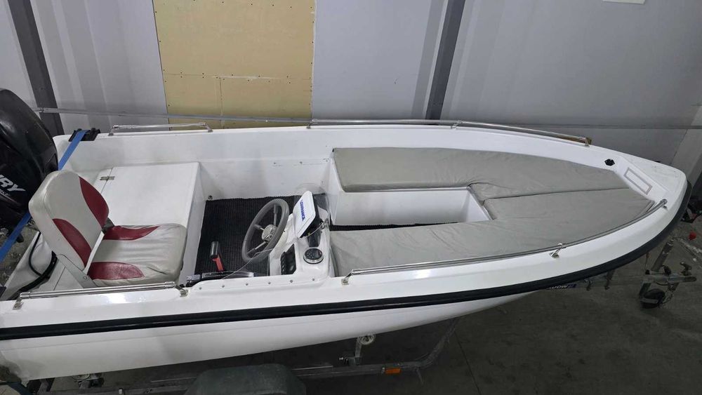 Лодка Gobbi 430 + ДВИГАТЕЛ + КОЛЕСАР