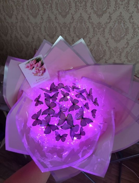 Букеты из бабочек