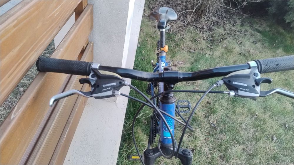 Bicicleta barbati albastru Romero cross