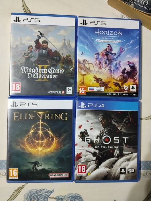 Диски на playstation 5