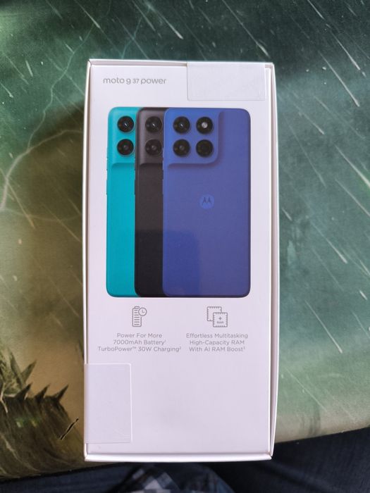 НОВ, ЗАПЕЧАТАН Motorola g37 power, 5g, 128gb, 4gb