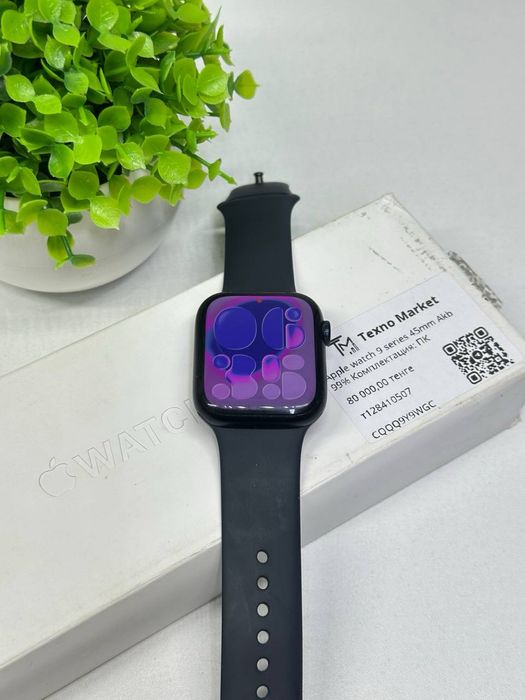 Apple Watch 9 series 45mm Akb:100%: