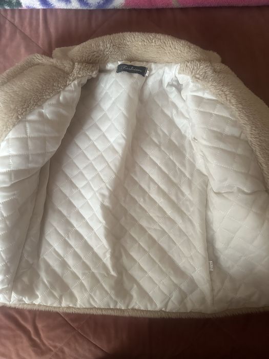 Шубка тедди детская