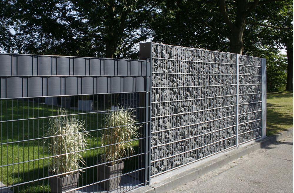 Gard German 2D 868 6/5/6 Satu Mare, panou gard dublu fir 8/6/8 mm