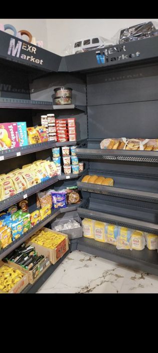 Стеллаж полка для магазинов металл токчалари