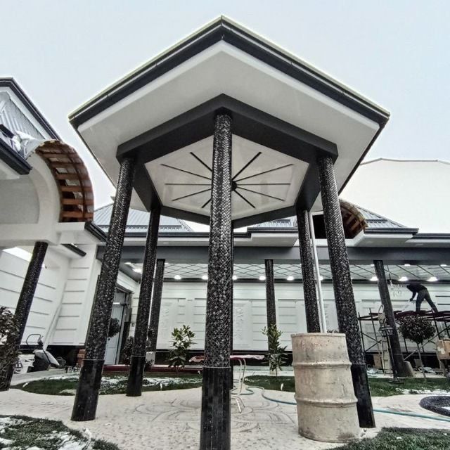 Монтаж алюкобонд