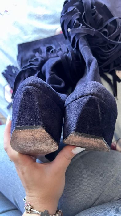 Cizme Casadei piele intoarsa 38/39