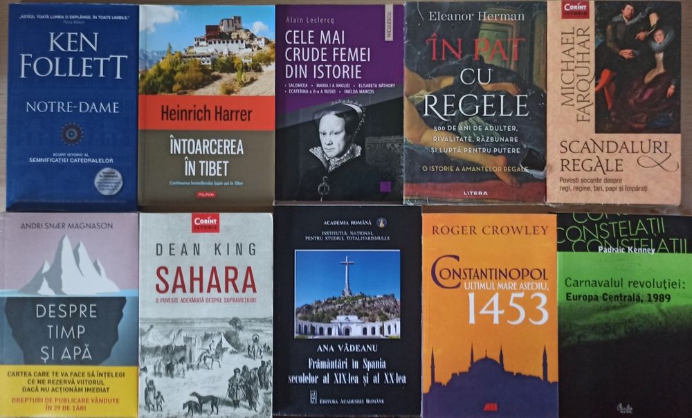 Carti de istorie diverse