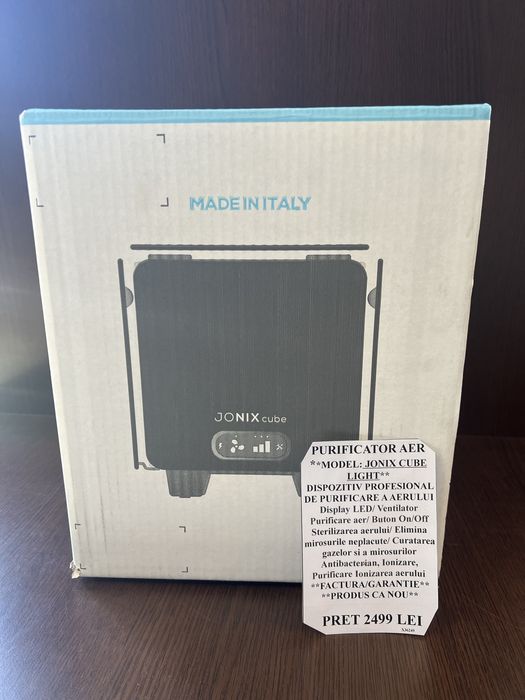 Amanet Royal CB: Purificator aer Jonix cube light ca nou fullbox
