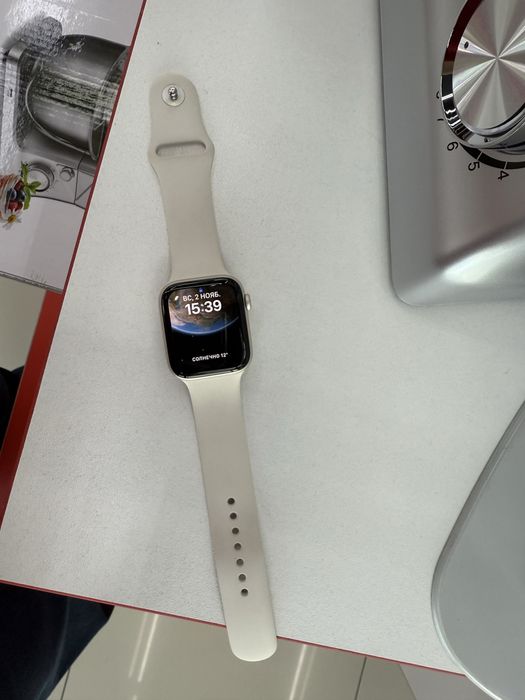 Apple watch SE GPS.Gen 2 S/M 44мм бежевый