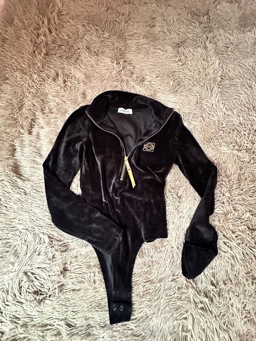 Боди LOEWE  велур