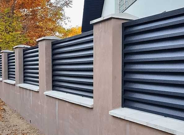 Изработка и  Монтаж на ограда - метална  , оградни щори , оградни пана