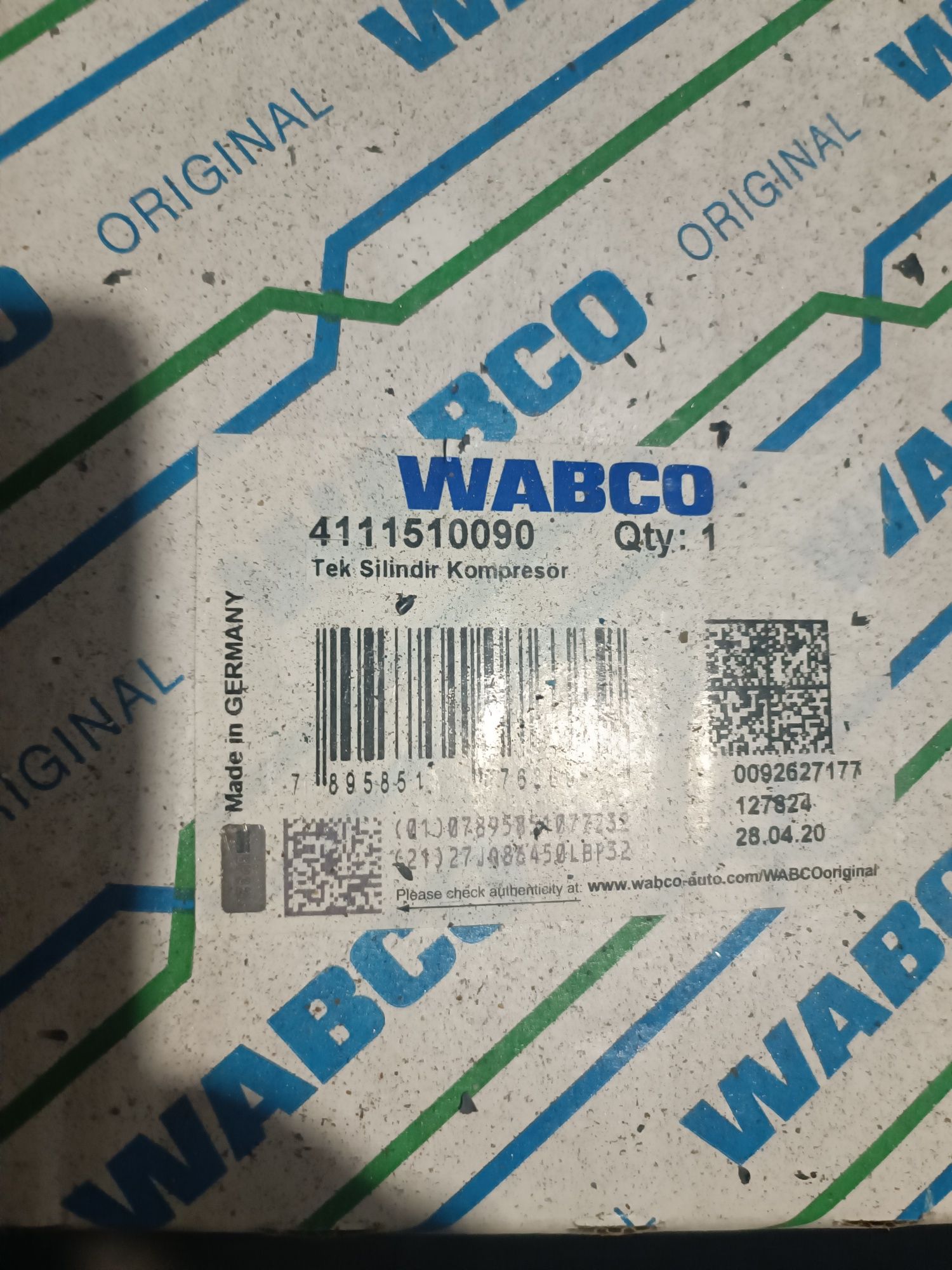 Компресор WABCO за Мерцедес Атего гр. София Враждебна • OLX.bg