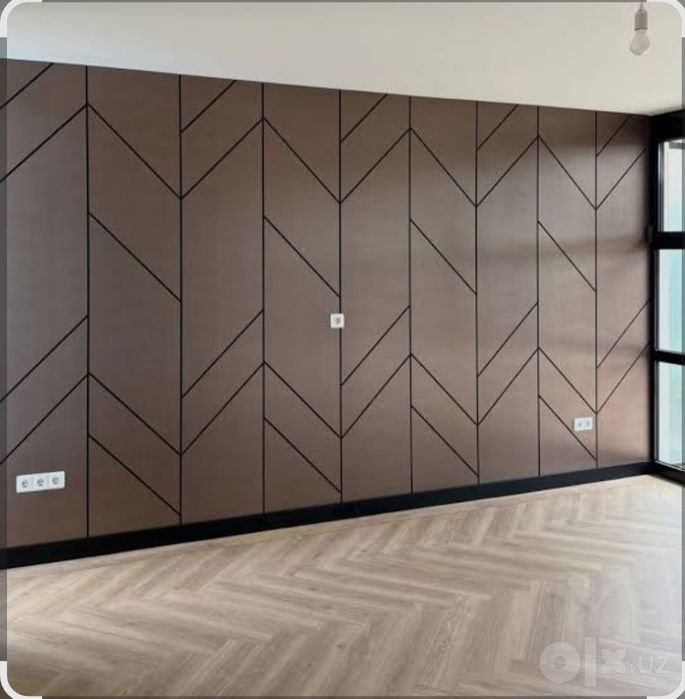 Bambuk panel zamonaviy dezaynda