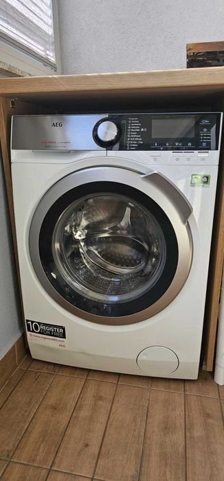 Пералня AEG 8000 Series L8FEC68S – 8 кг, 1600 об., ProSteam