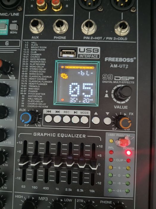 Mixer audio 6 canale