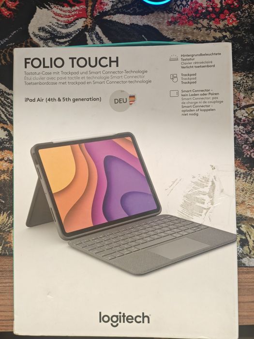 Logitech Folio Touch iPad Air 4/5 la cutie NETESTAT