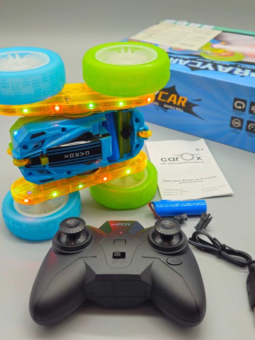 RC каскадьорска кола spray ефект, 2.4GHz, 360° въртене, двойно лице!