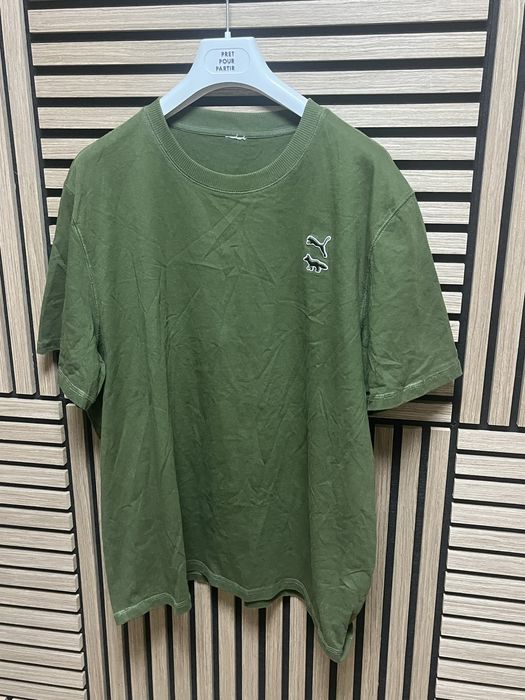 PUMA x Maison Kitsune -Patch T-Shirt - размер ХЛ-2ХЛ / Оригинал