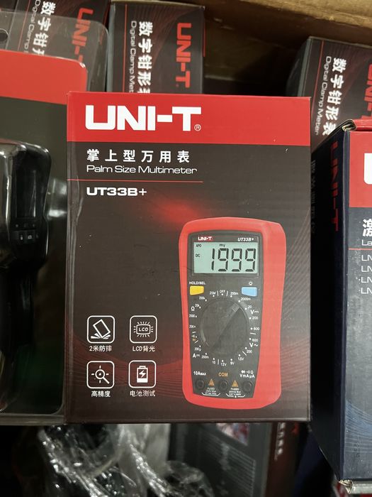 Uni-t мультиметр цивровой, токовые клещи