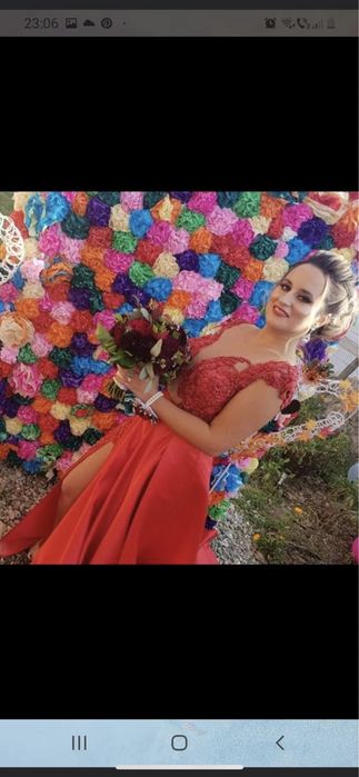 Rochie de seara/nasa/ lunga / făcută pe comandă la atelier