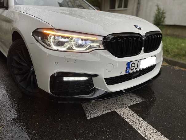 Lip Prelungire Bara Fata BMW 5er G30 G38 (16+) Negru Lucios