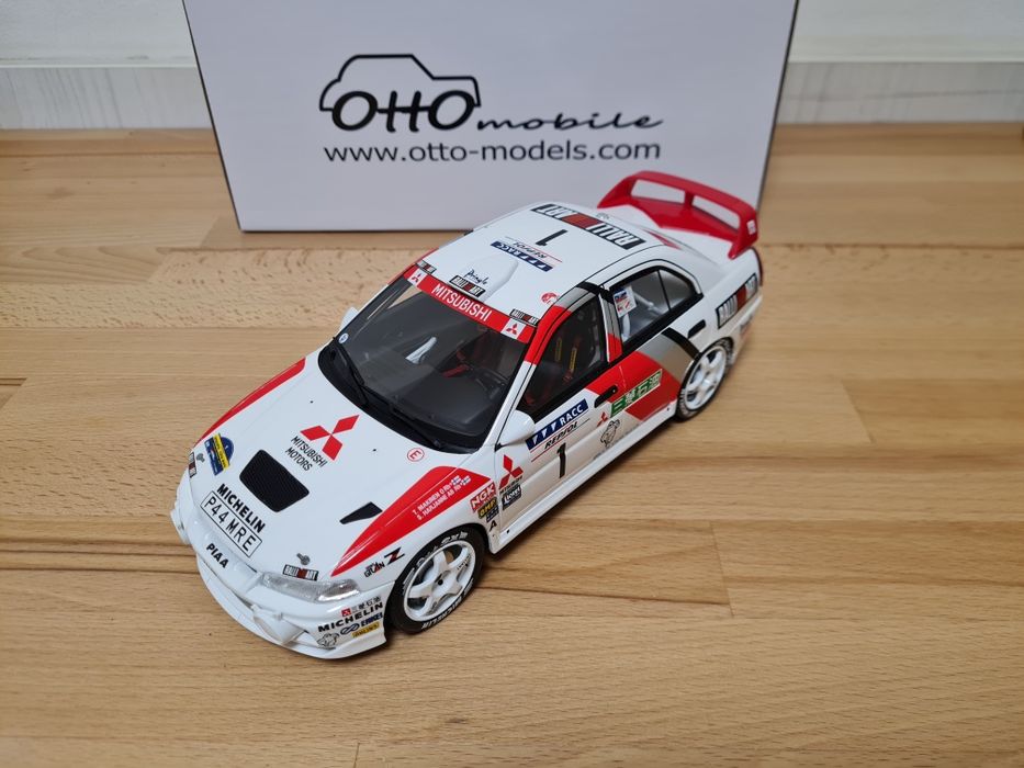 Vand machet Mitsubishi Lancer EVO 6 Rally scara 1/18 Otto-Models