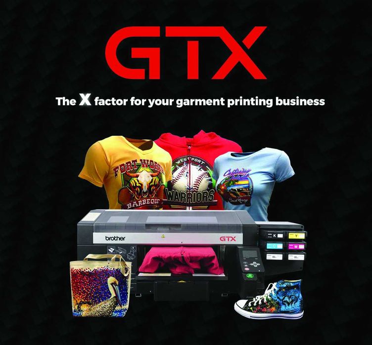 Imprimanta DTG tricouri NOUA, "ZERO PRINTS", BROTHER GTX