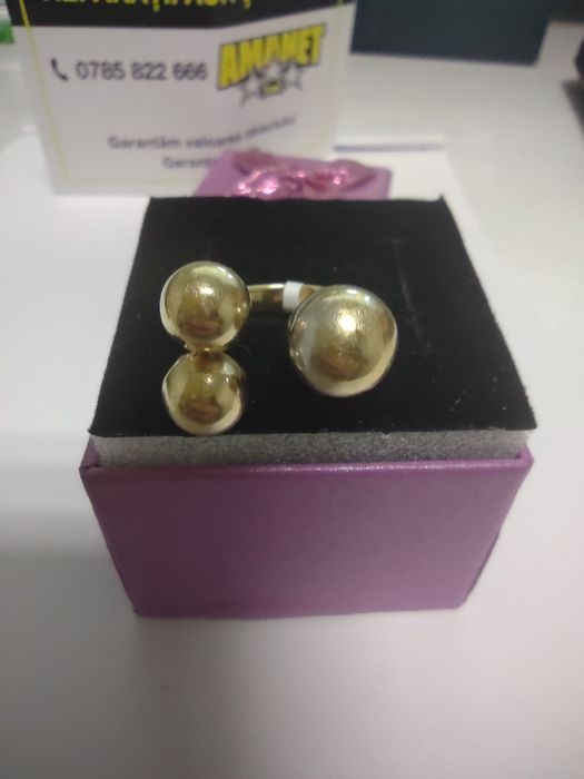 Inel bile aur 14k(efn)