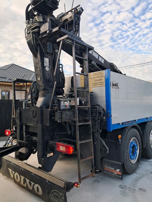 Volvo FM 400 cp cu Hiab(macara) + remorca Krone