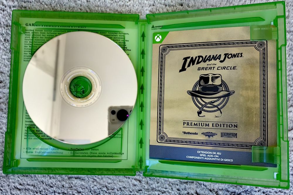 Indiana Jones and The great circule , Xbox series x