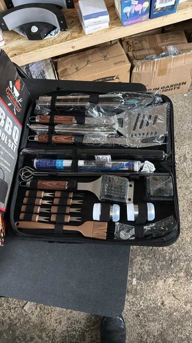 Set ustensile grătar 30 piese NOU